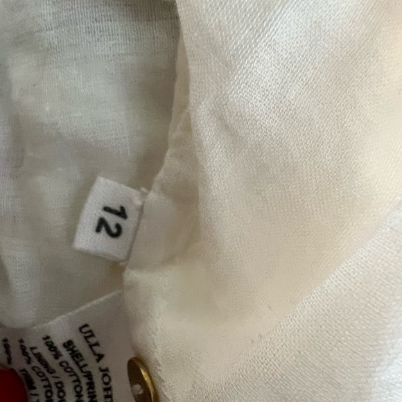 Ulla Johnson Ceres Tunic Dress - Blanc, size 12 - Picture 8 of 8